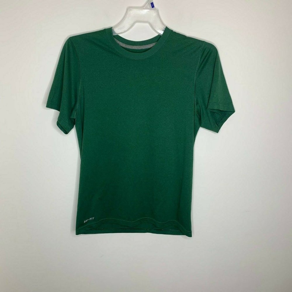 Nike Mens S Green Short Sleeve Shirt
